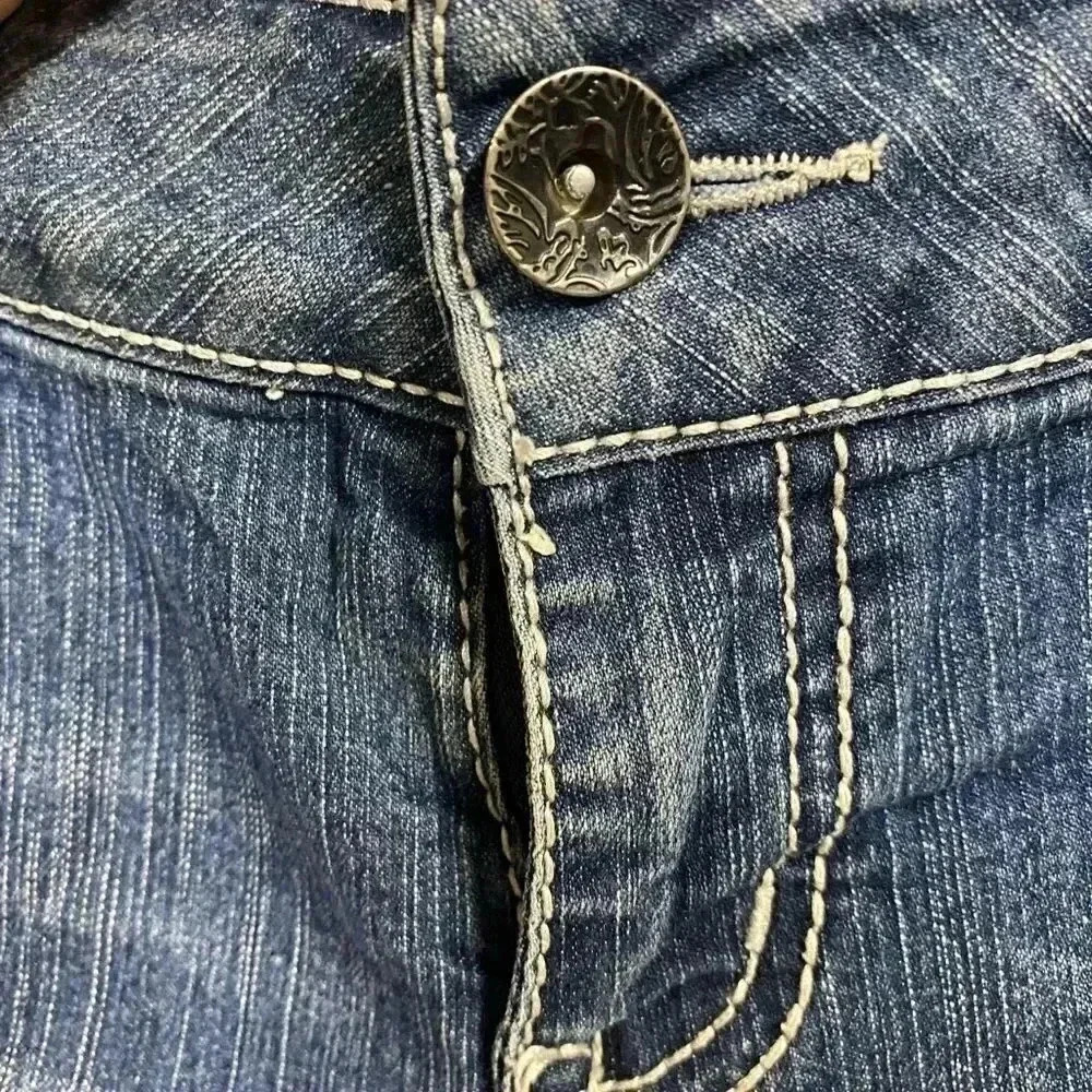 Paris Blues Bermuda Denim Shorts - Picture 5 of 5